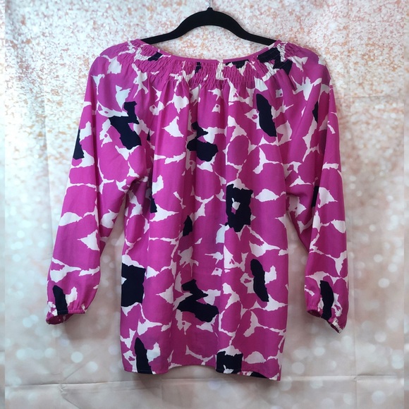 Yumi Kim Isi Floral Smocked Button Blouse - Picture 3 of 10